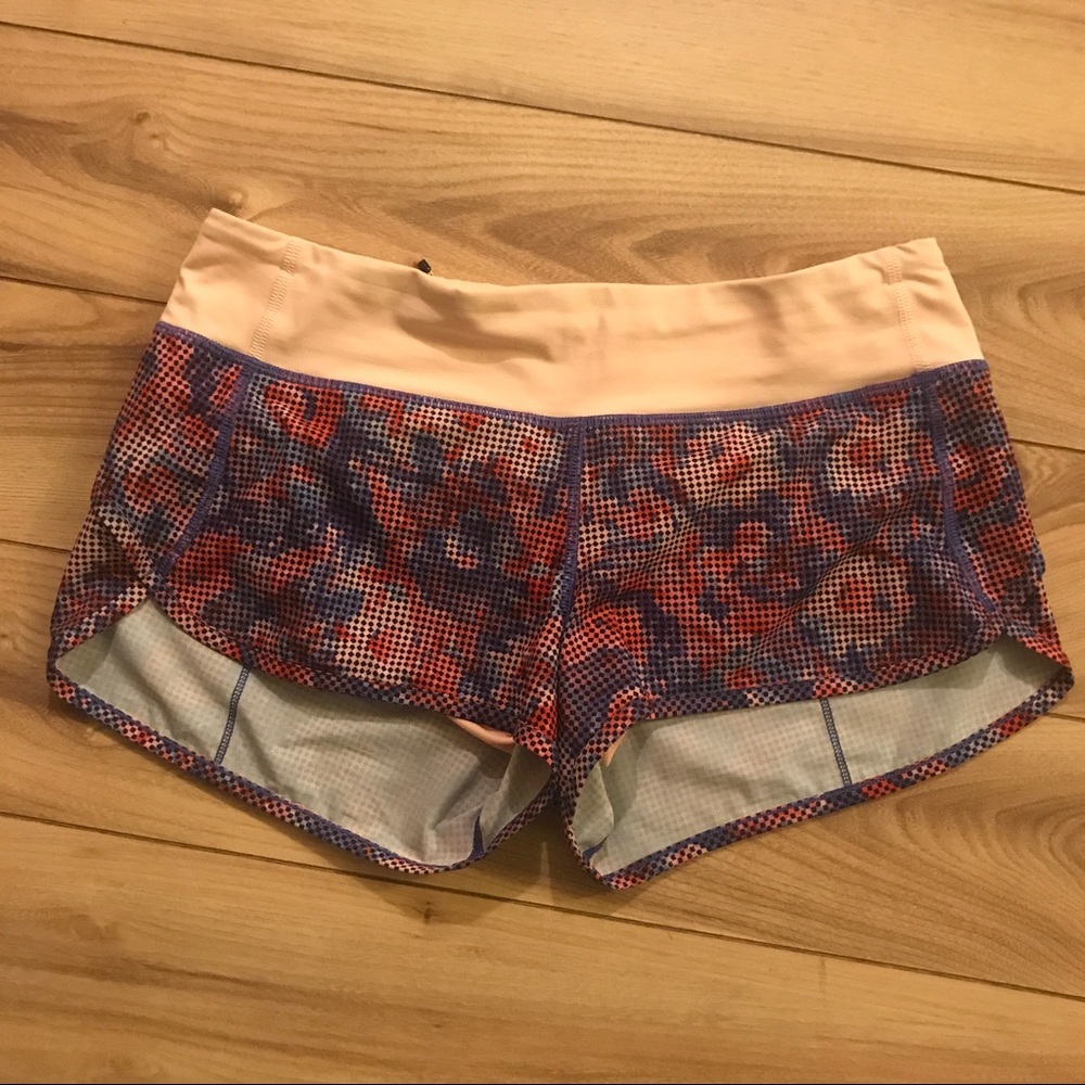 Pink Lululemon shorts